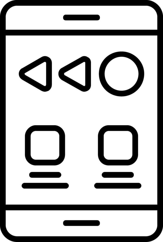 Media Icon Design Symbol vector