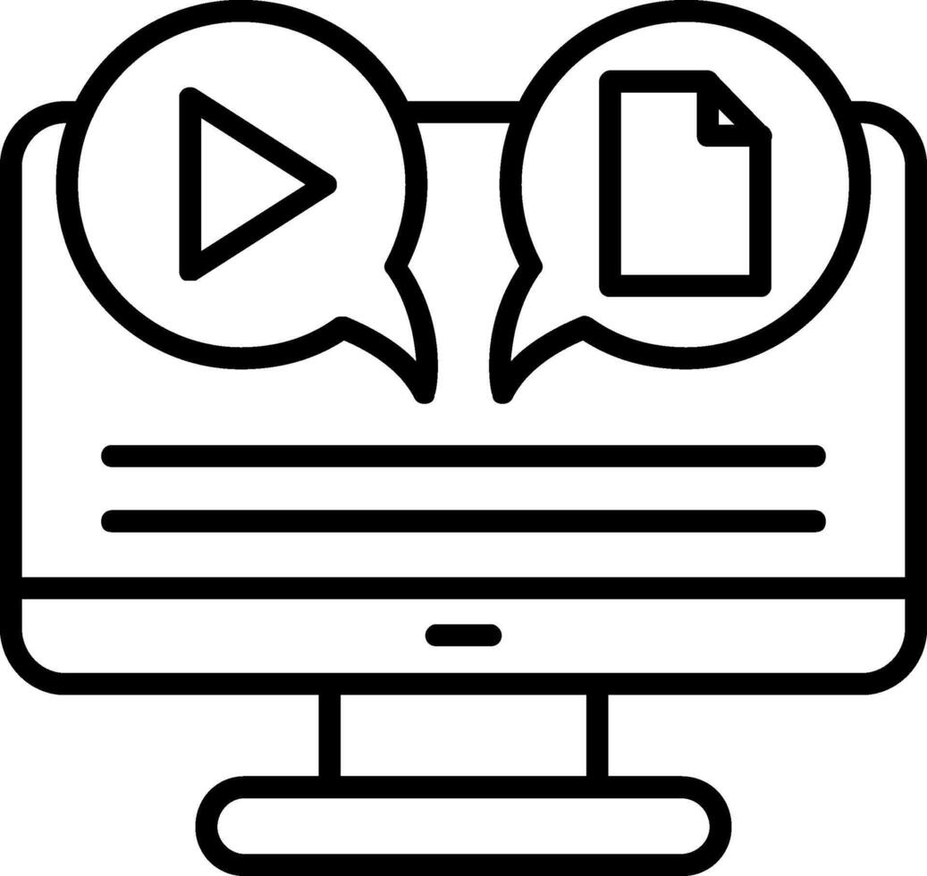 Media Icon Design Symbol vector