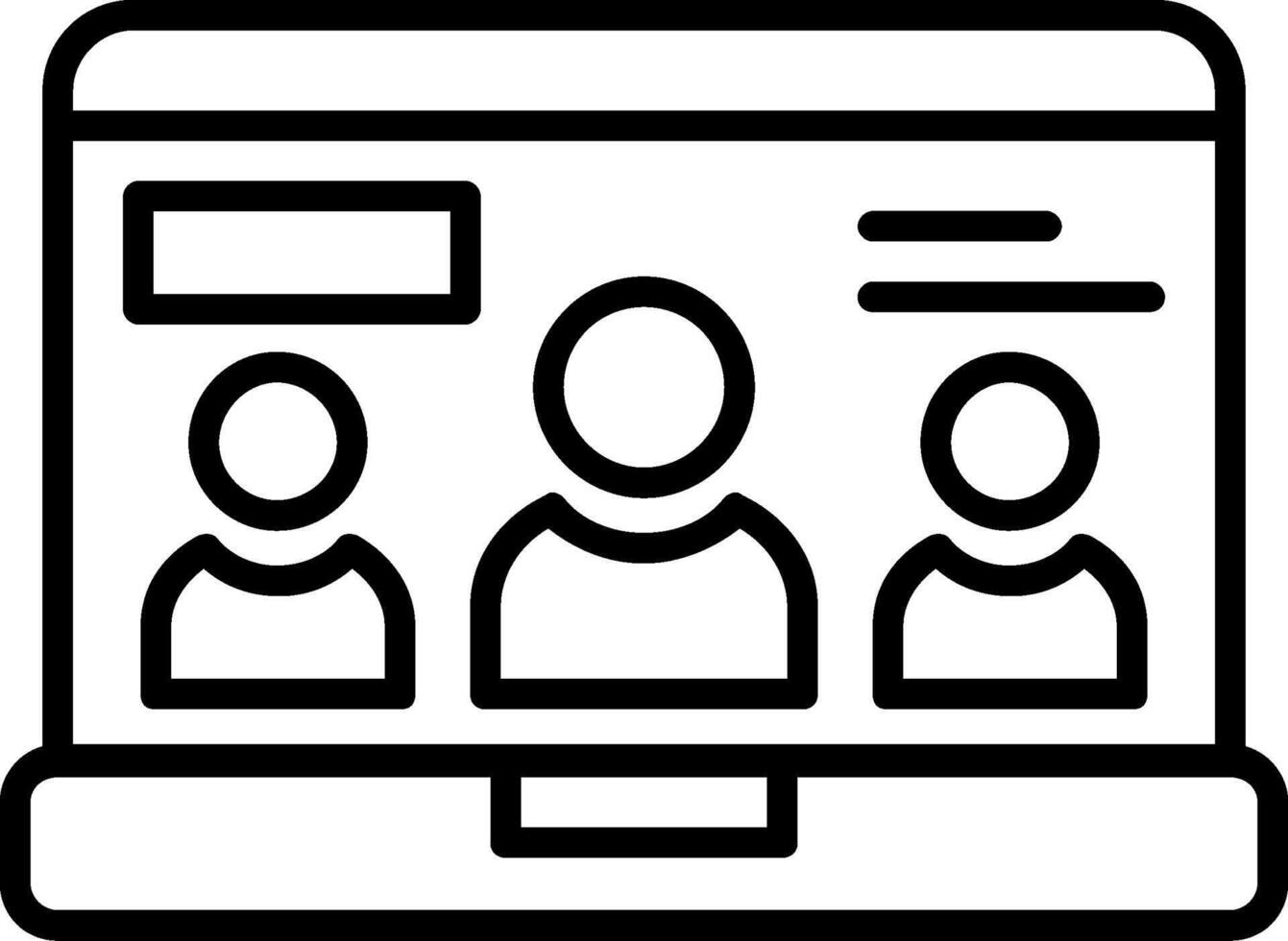 Media Icon Design Symbol vector