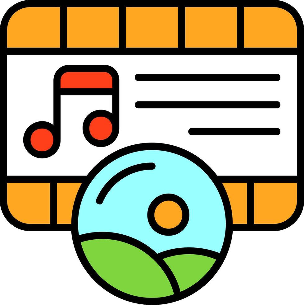 Media Icon Design Symbol vector