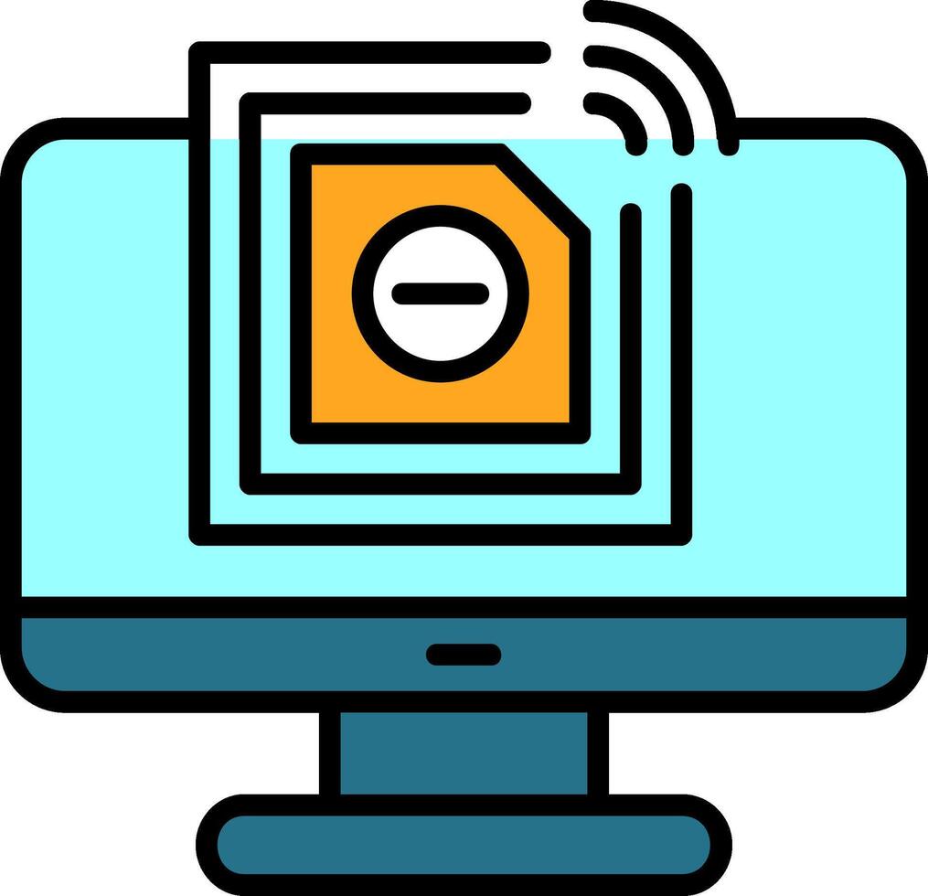 Media Icon Design Symbol vector