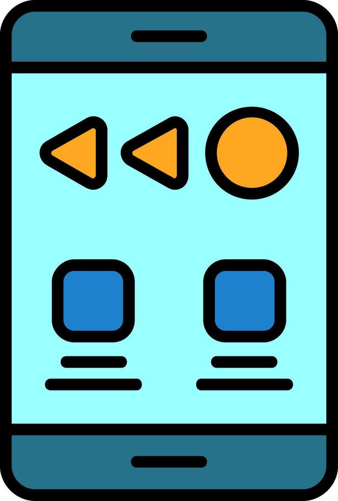 Media Icon Design Symbol vector