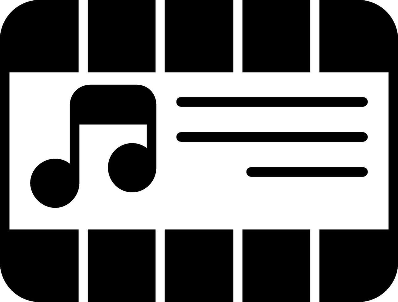 Media Icon Design Symbol vector