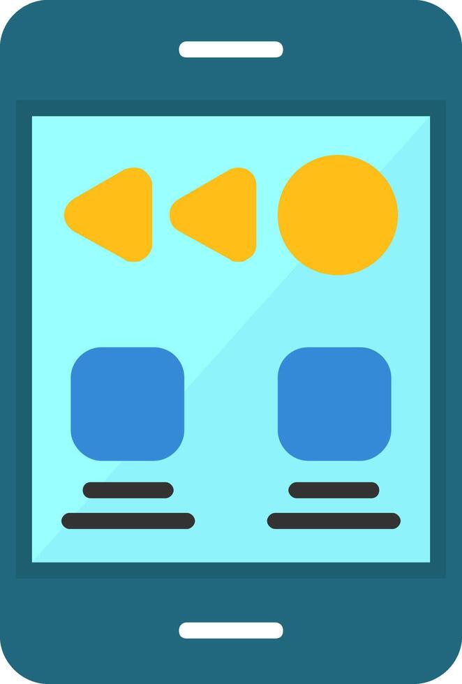 Media Icon Design Symbol vector