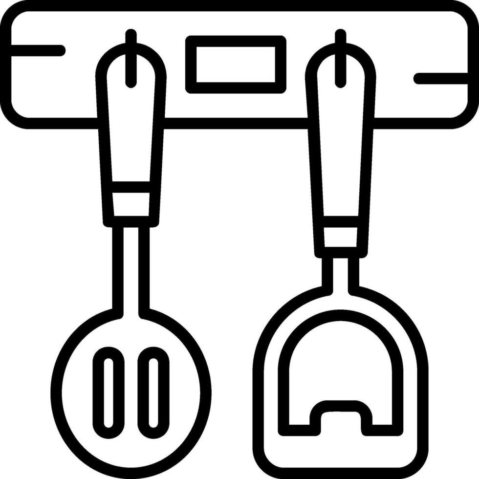 Kitchen Utensils Icon Design Symbol vector