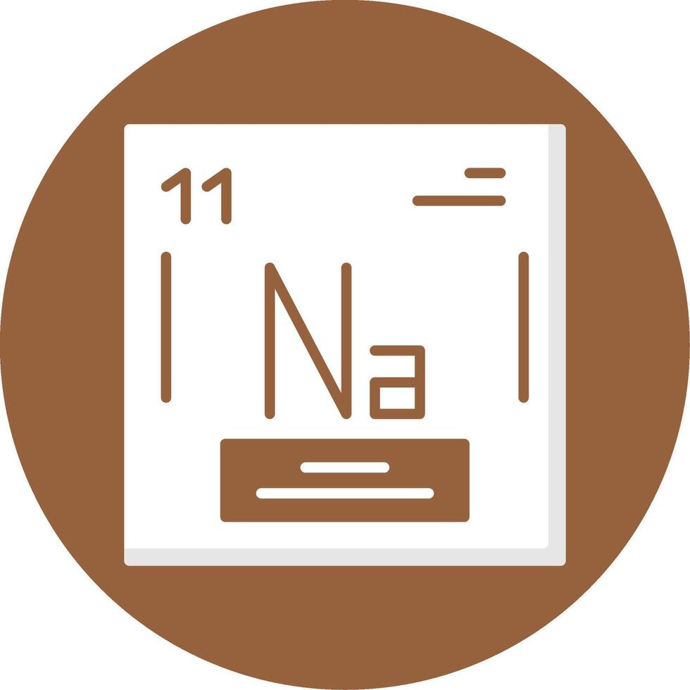 Sodium Icon Design vector