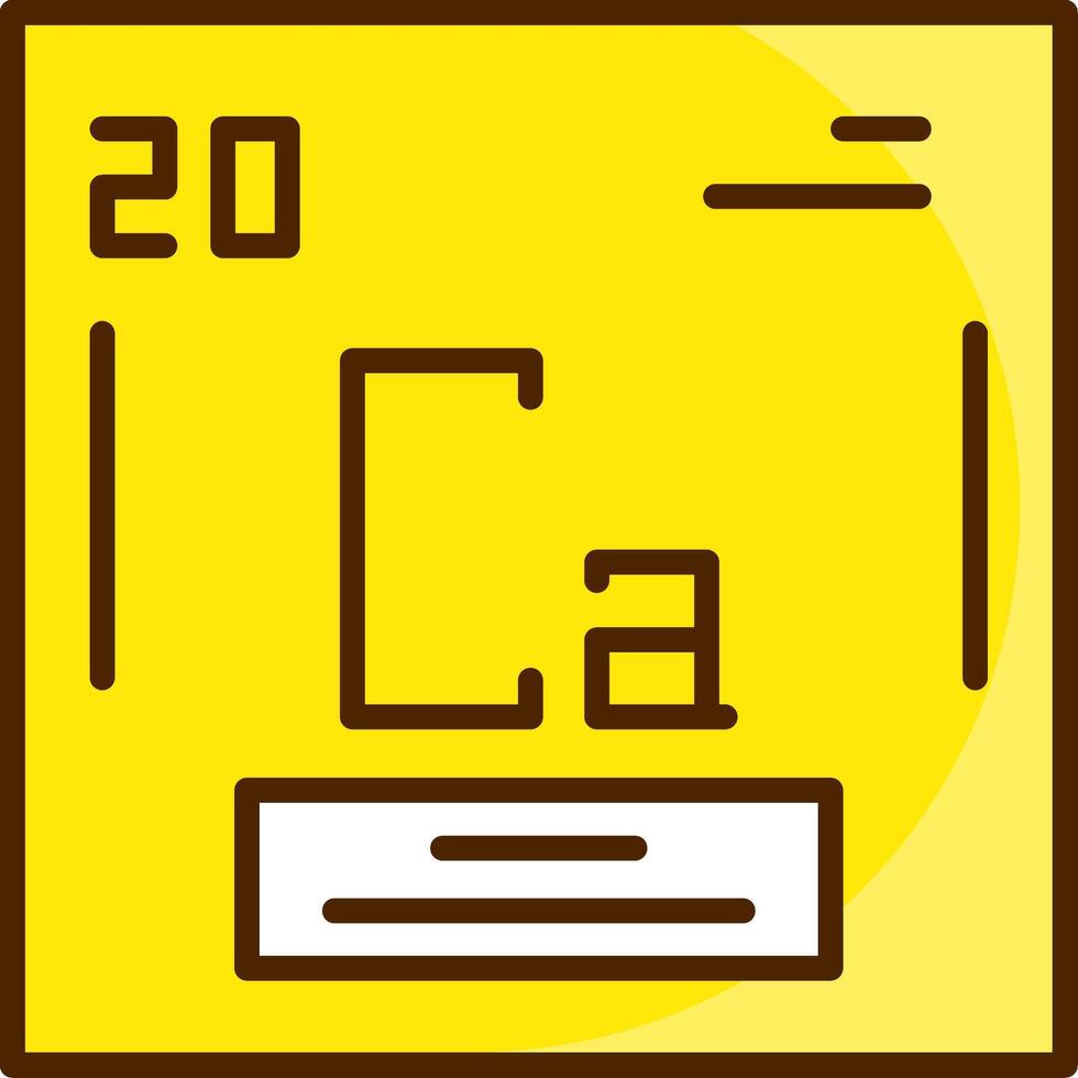 Calcium Icon Design vector