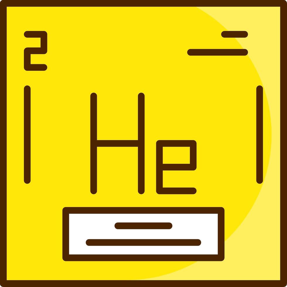 Helium Icon Design vector