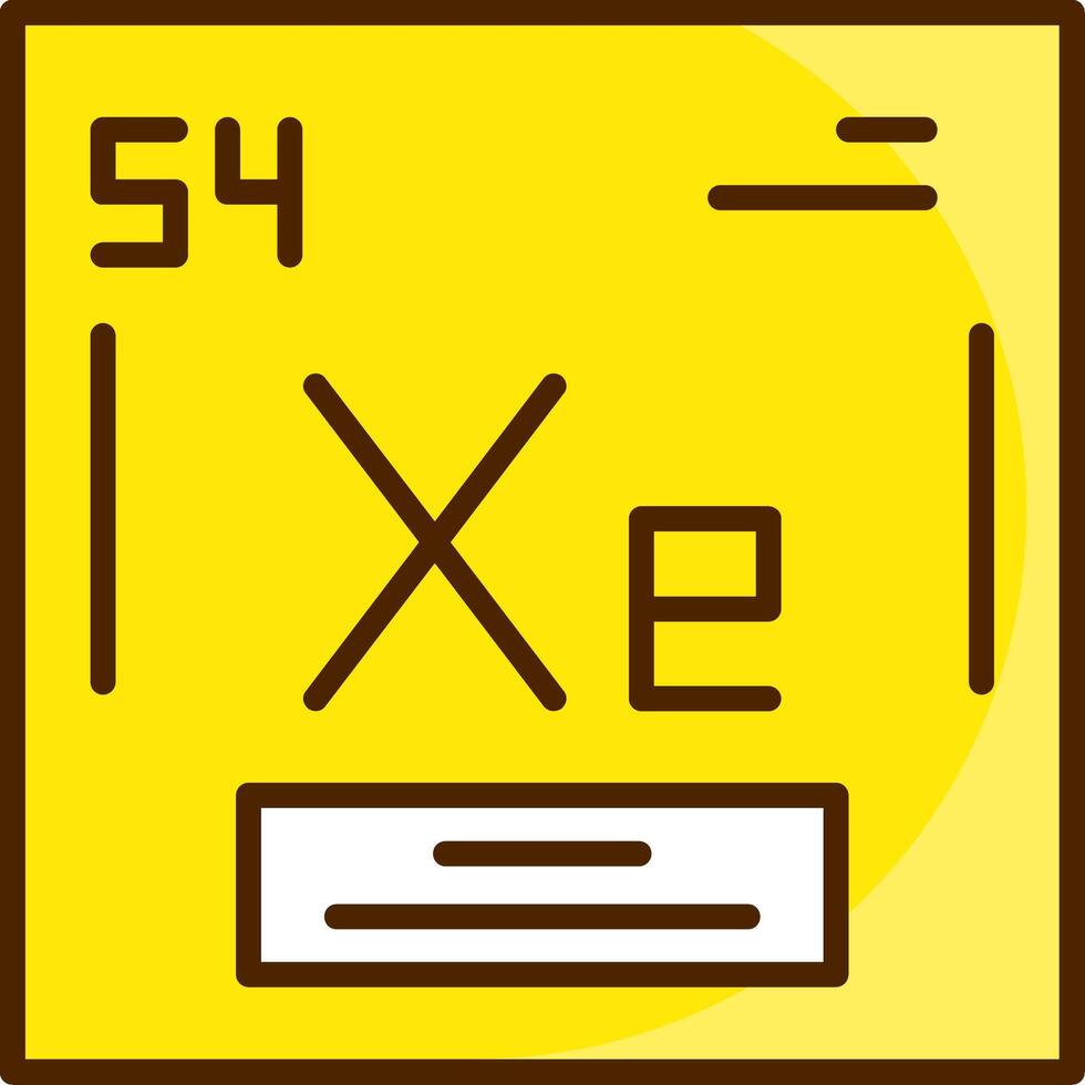 Xenon Icon Design vector