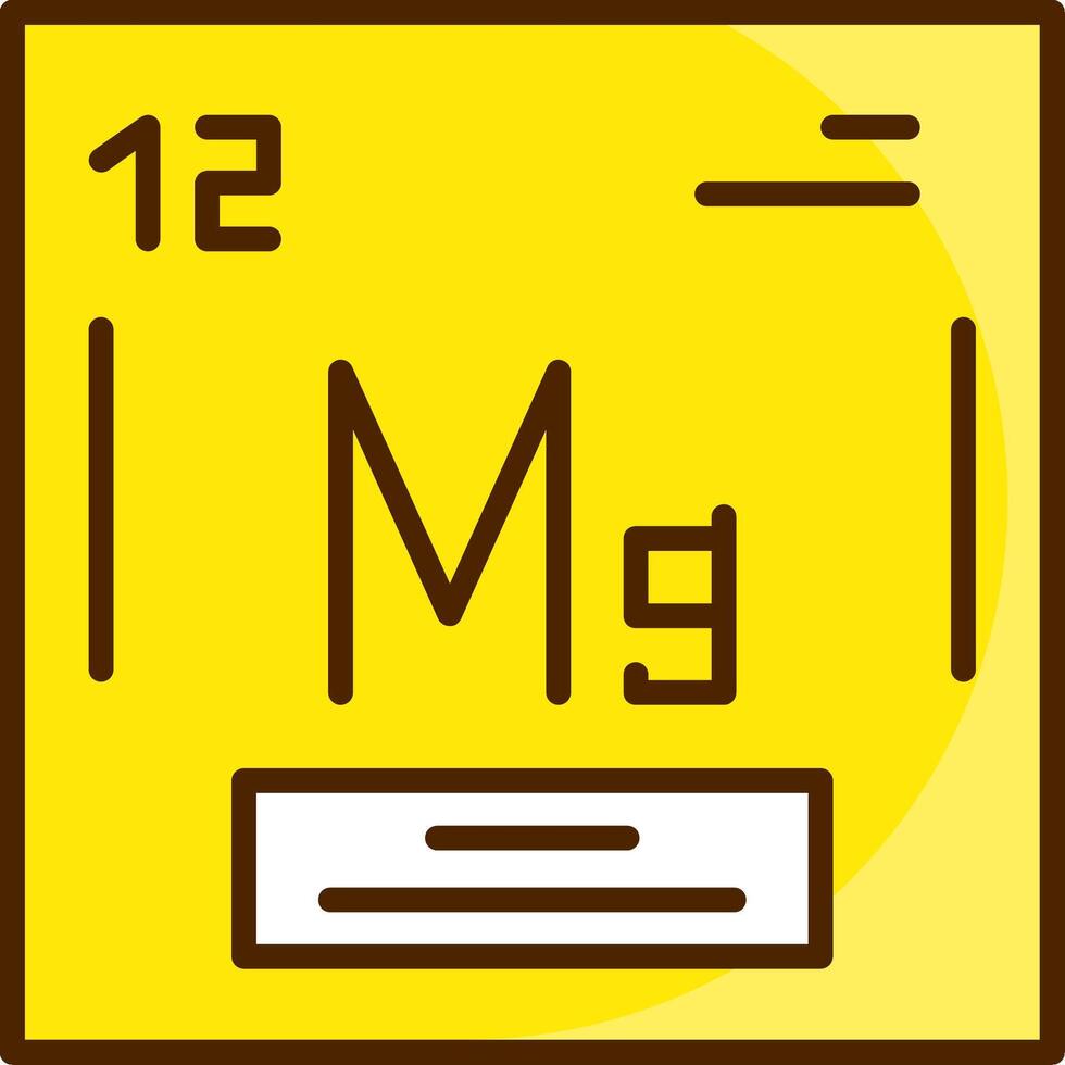 Magnesium Icon Design vector