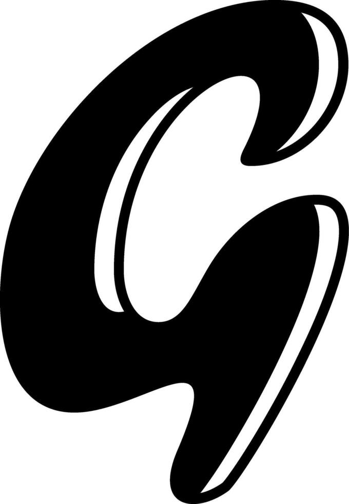G Alphabet Icon Design vector