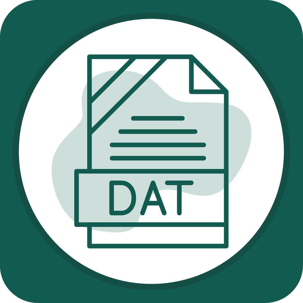 DAT Icon Design vector