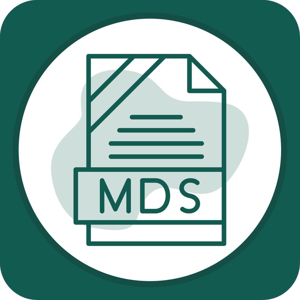 MDS Icon Design vector