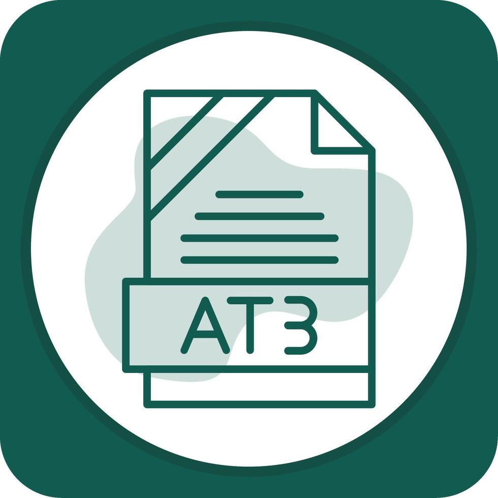 AT3 Icon Design vector