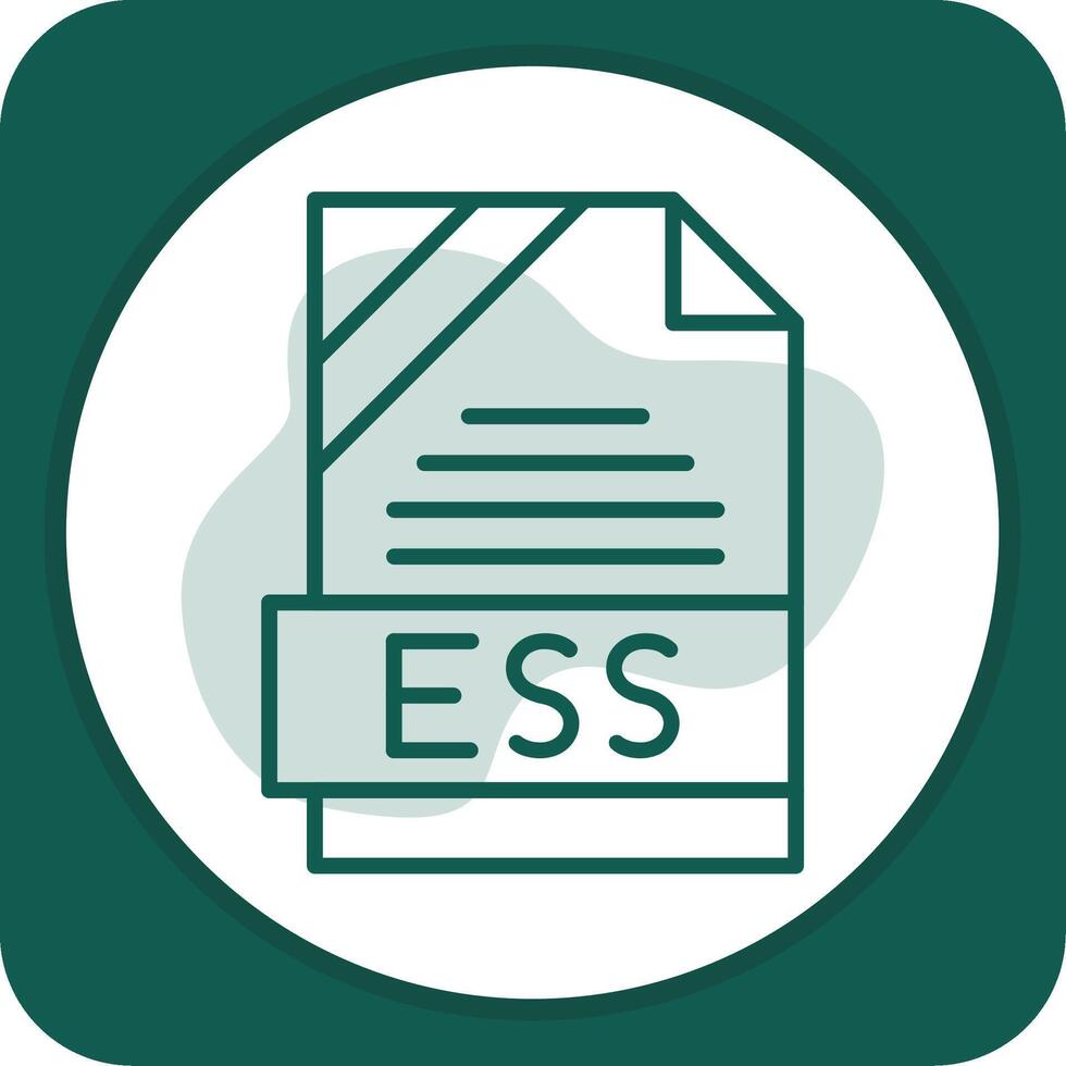 ESS Icon Design vector
