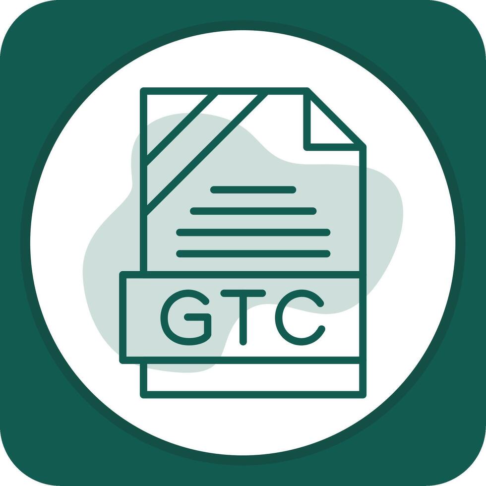 GTC Icon Design vector
