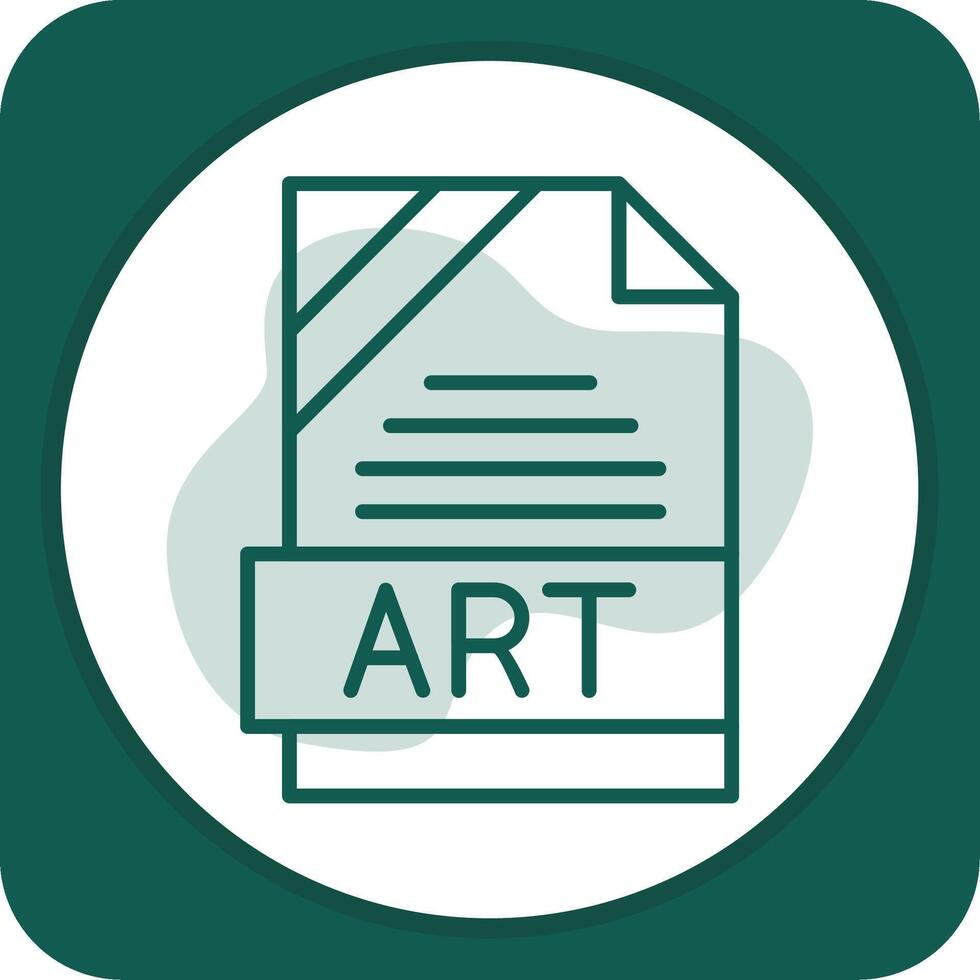 ART Icon Design vector