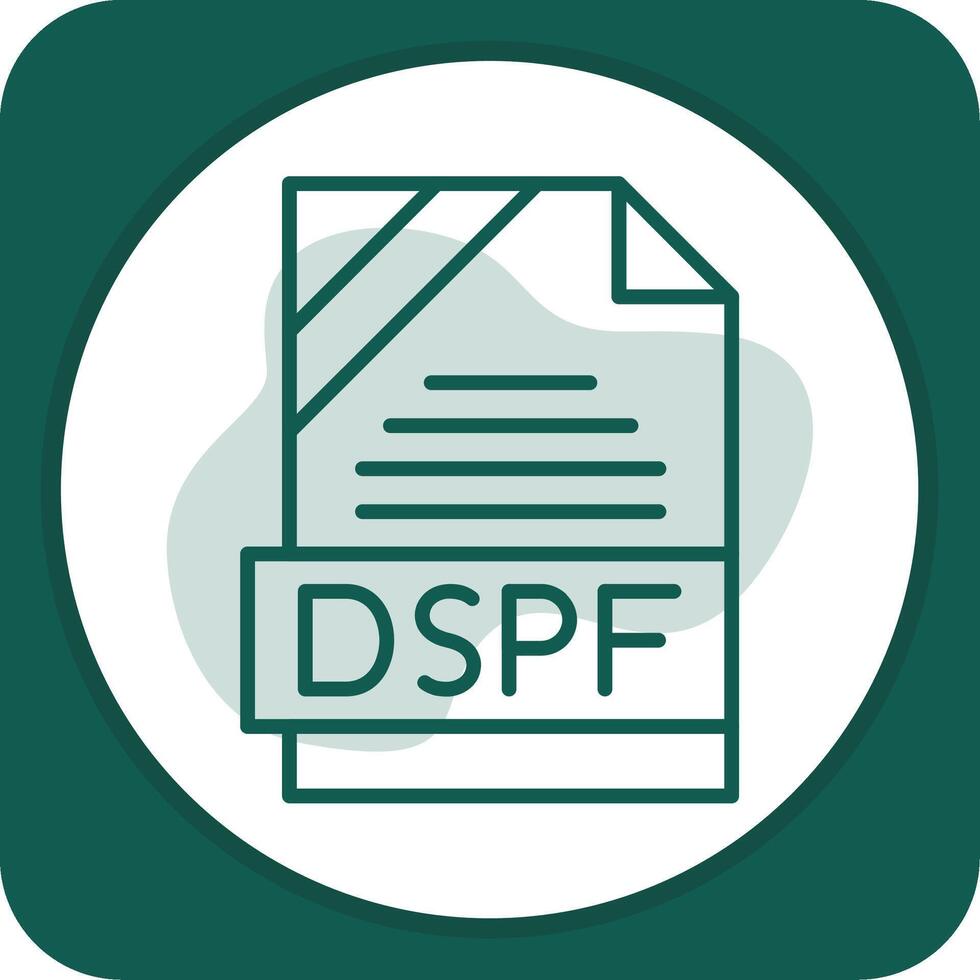 DSPF Icon Design vector