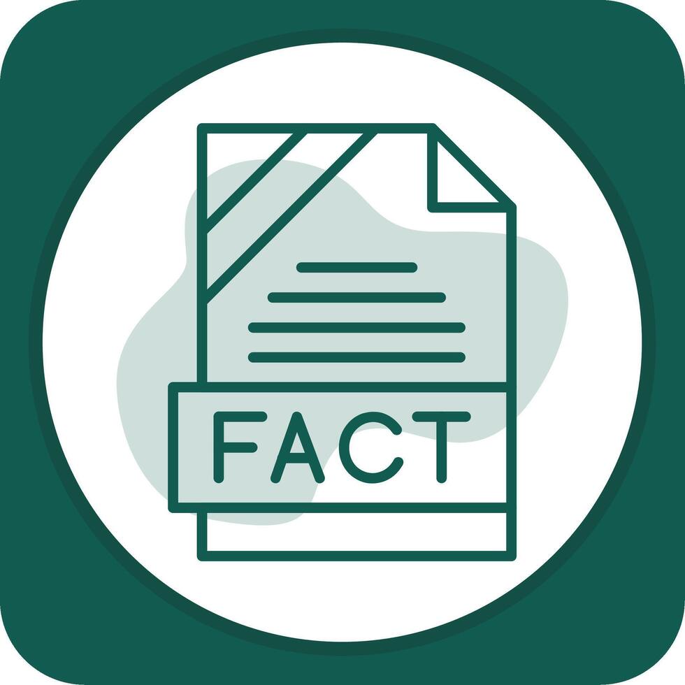 FACT Icon Design vector
