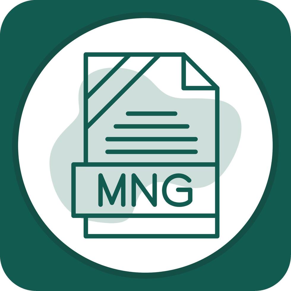 MNG Icon Design vector