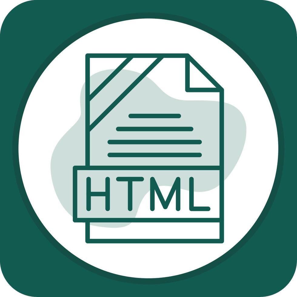 HTML Icon Design vector