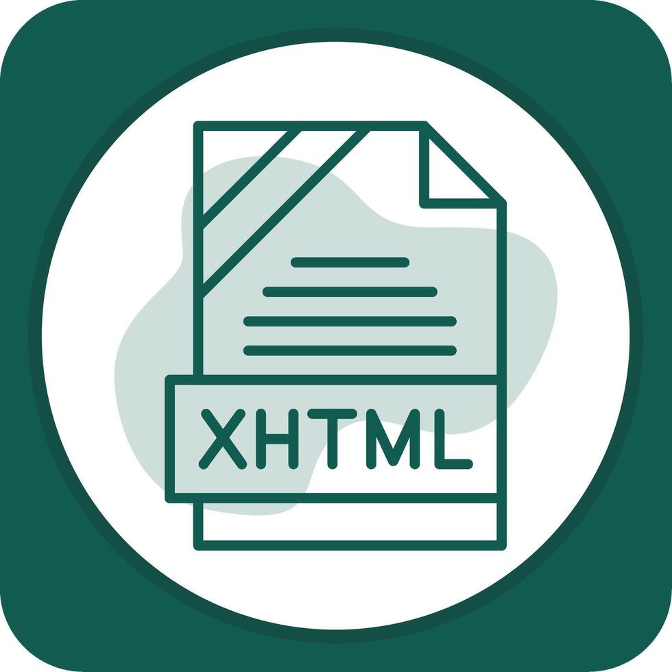 XHTML Icon Design vector