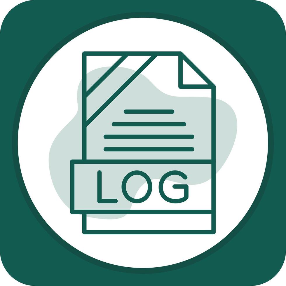 LOG Icon Design vector