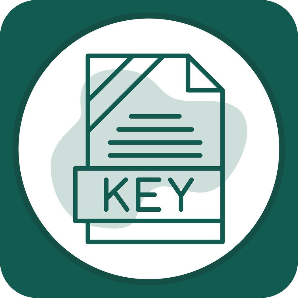 KEY Icon Design vector