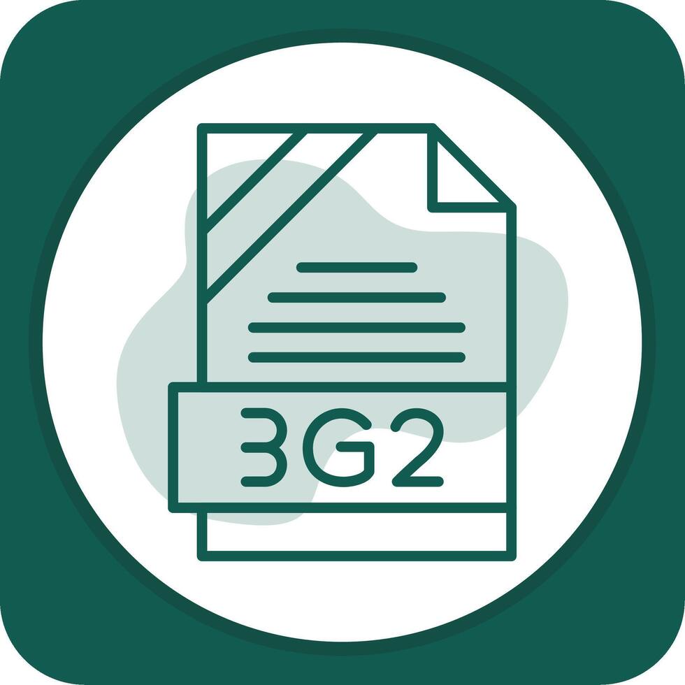 3G2 Icon Design vector