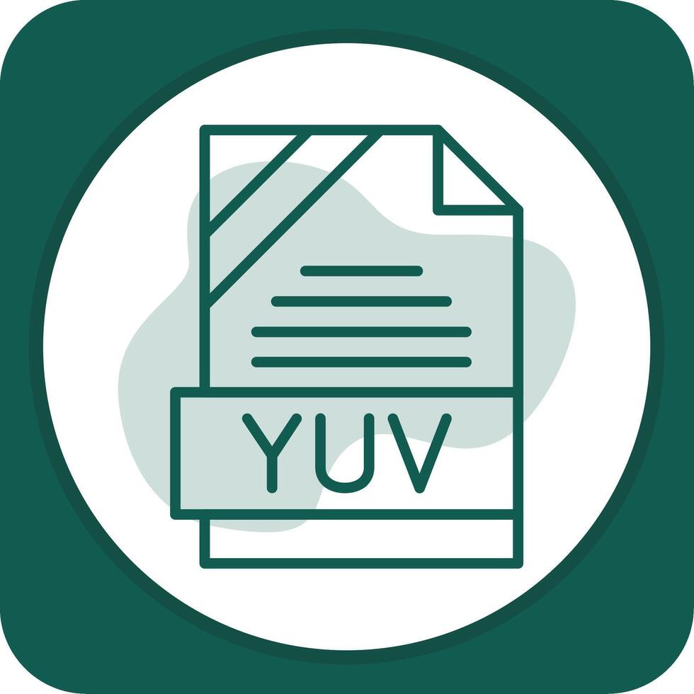 YUV Icon Design vector