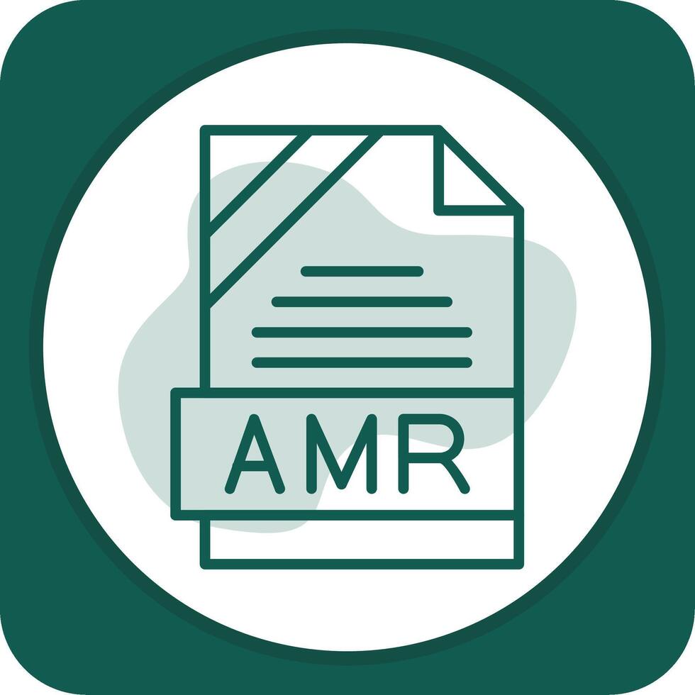 AMR Icon Design vector