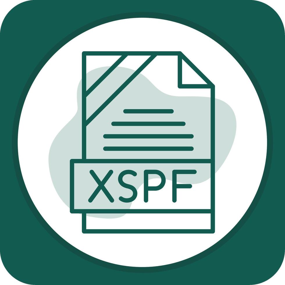 XSPF Icon Design vector