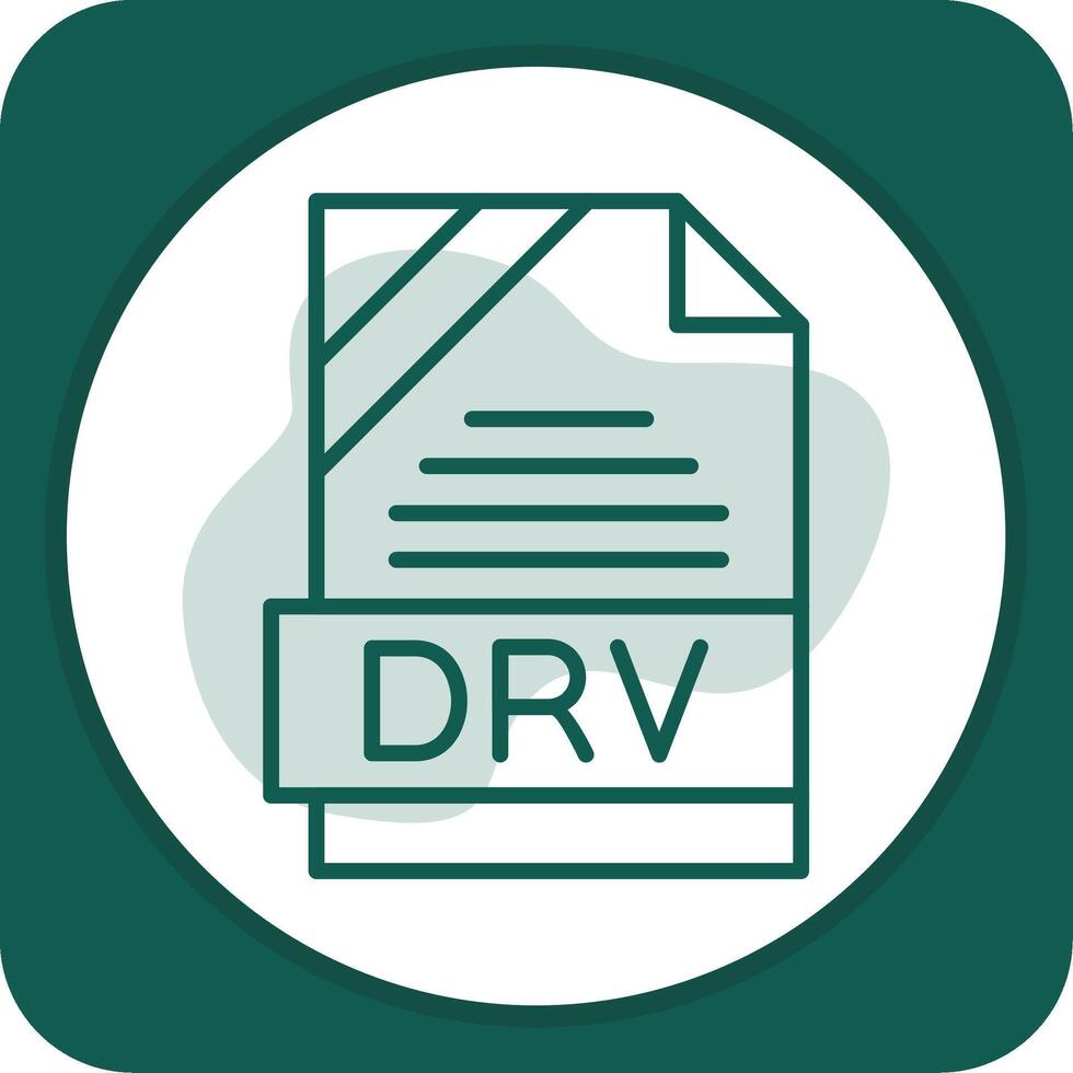 DRV Icon Design vector
