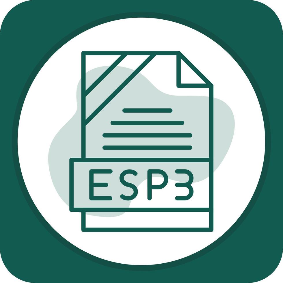 ESP3 Icon Design vector