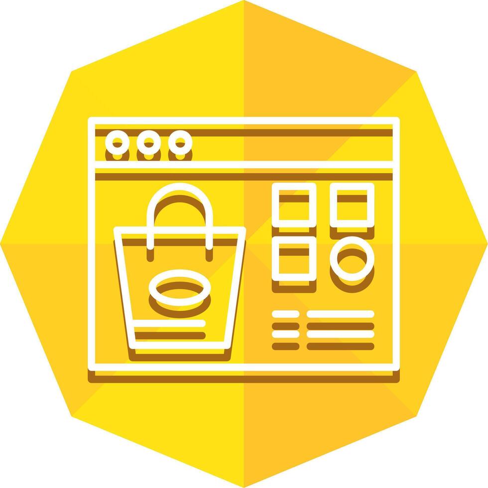 Shopping Category Icon Design vector