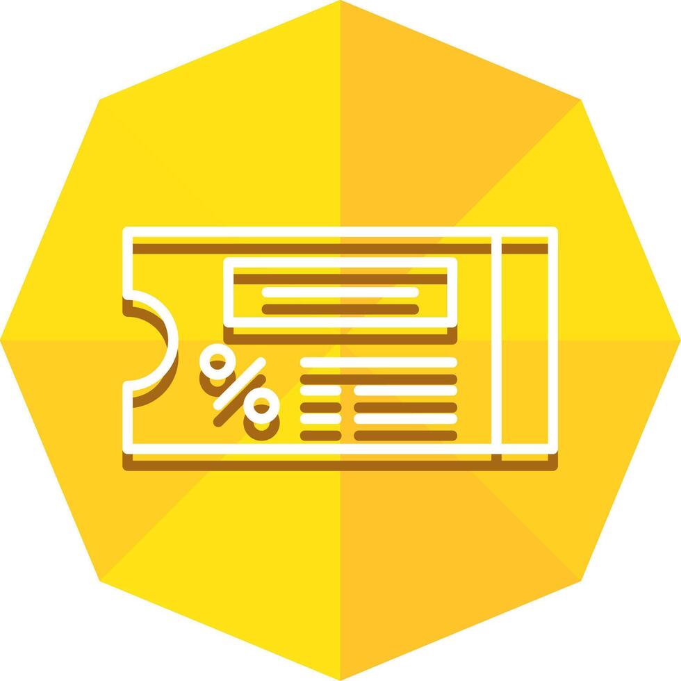 Coupon Code Icon Design vector