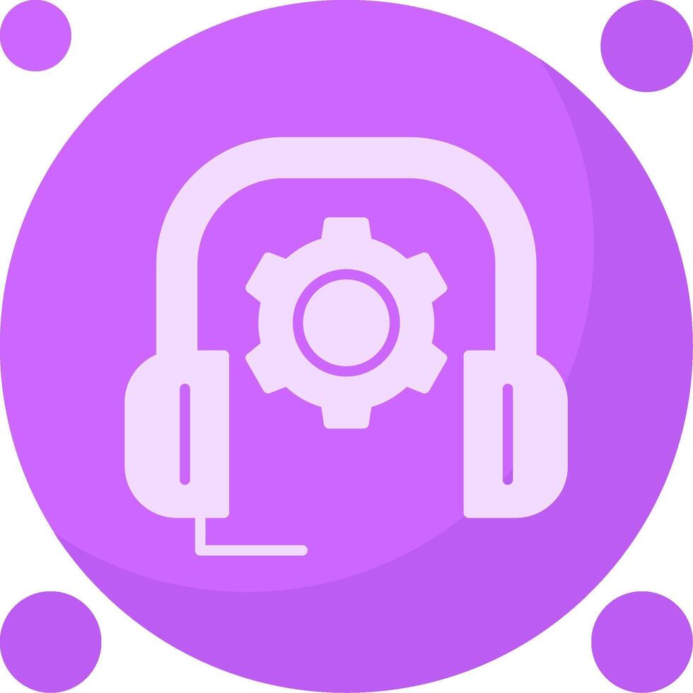Customer Support Icon Design vector