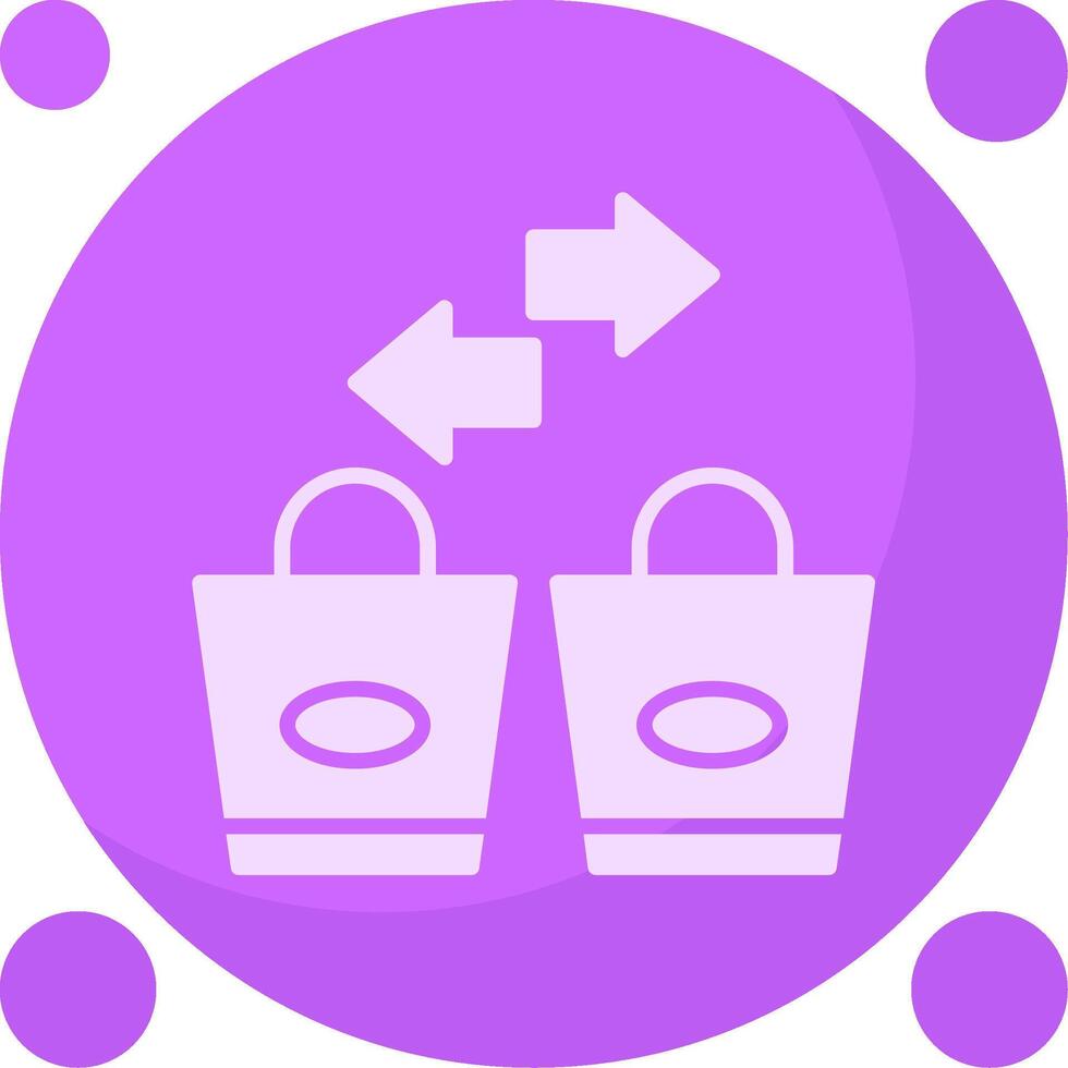 Exchange Icon Design vector