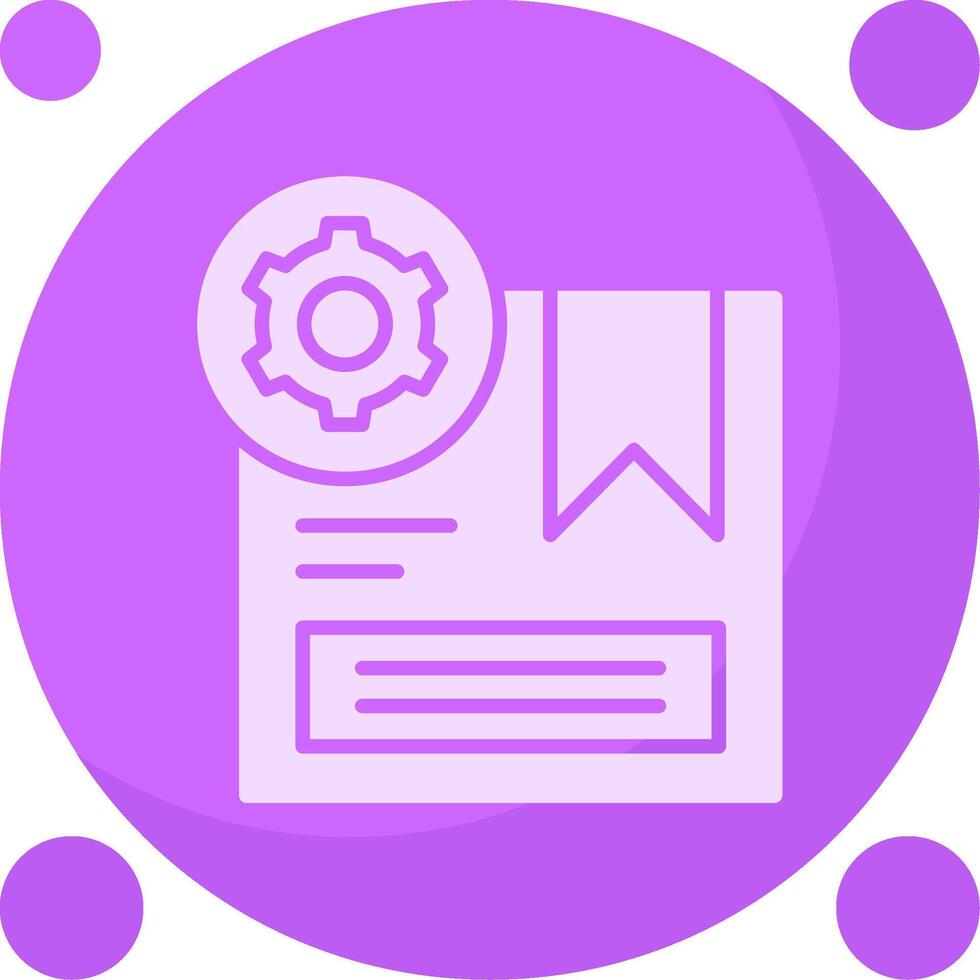 Product Customization Icon Design vector