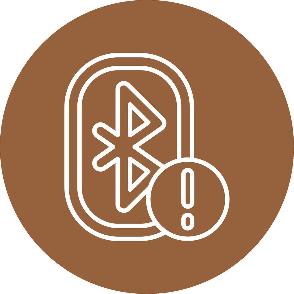 Bluetooth Icon Design Symbol vector