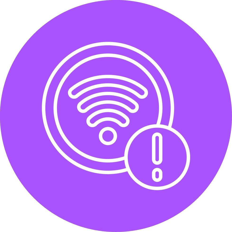 WiFi Icon Design Symbol vector