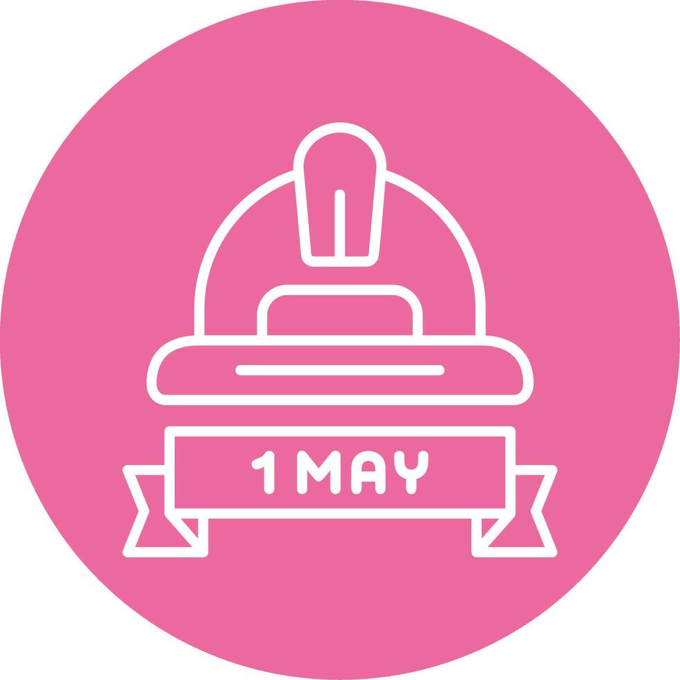 Labor Day Parade Icon Design vector