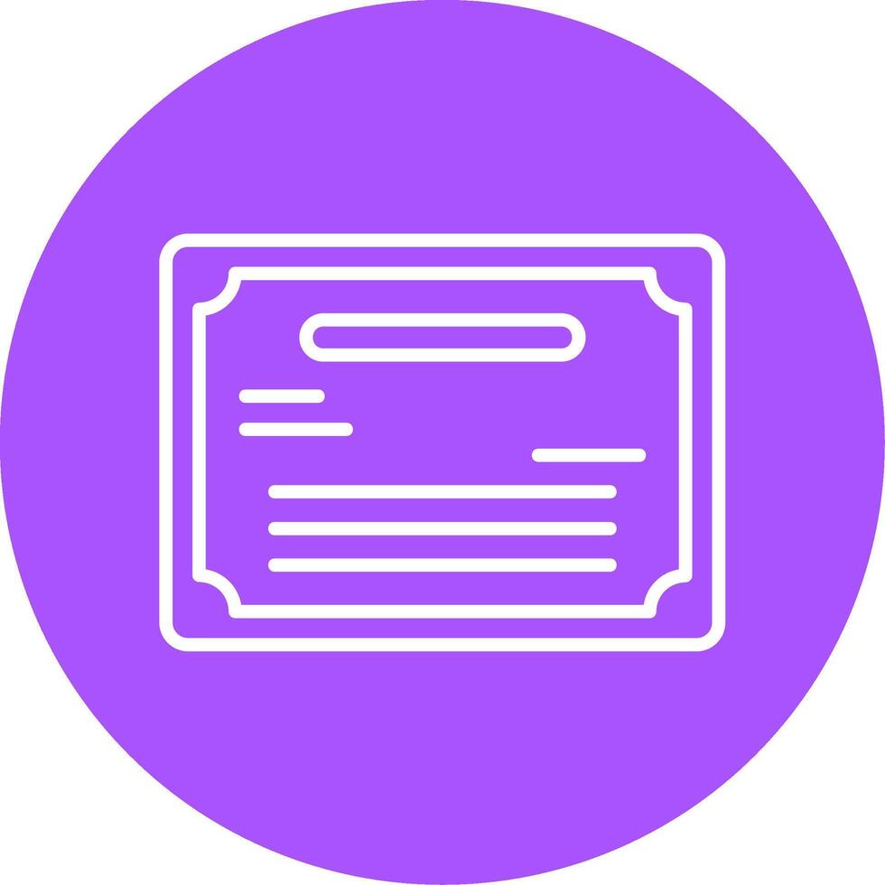 Skill Certification Icon Design vector