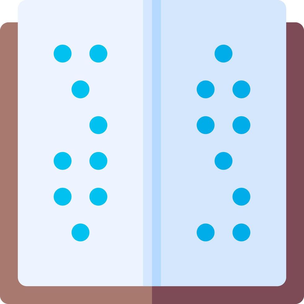 A book with blue dots on it vector