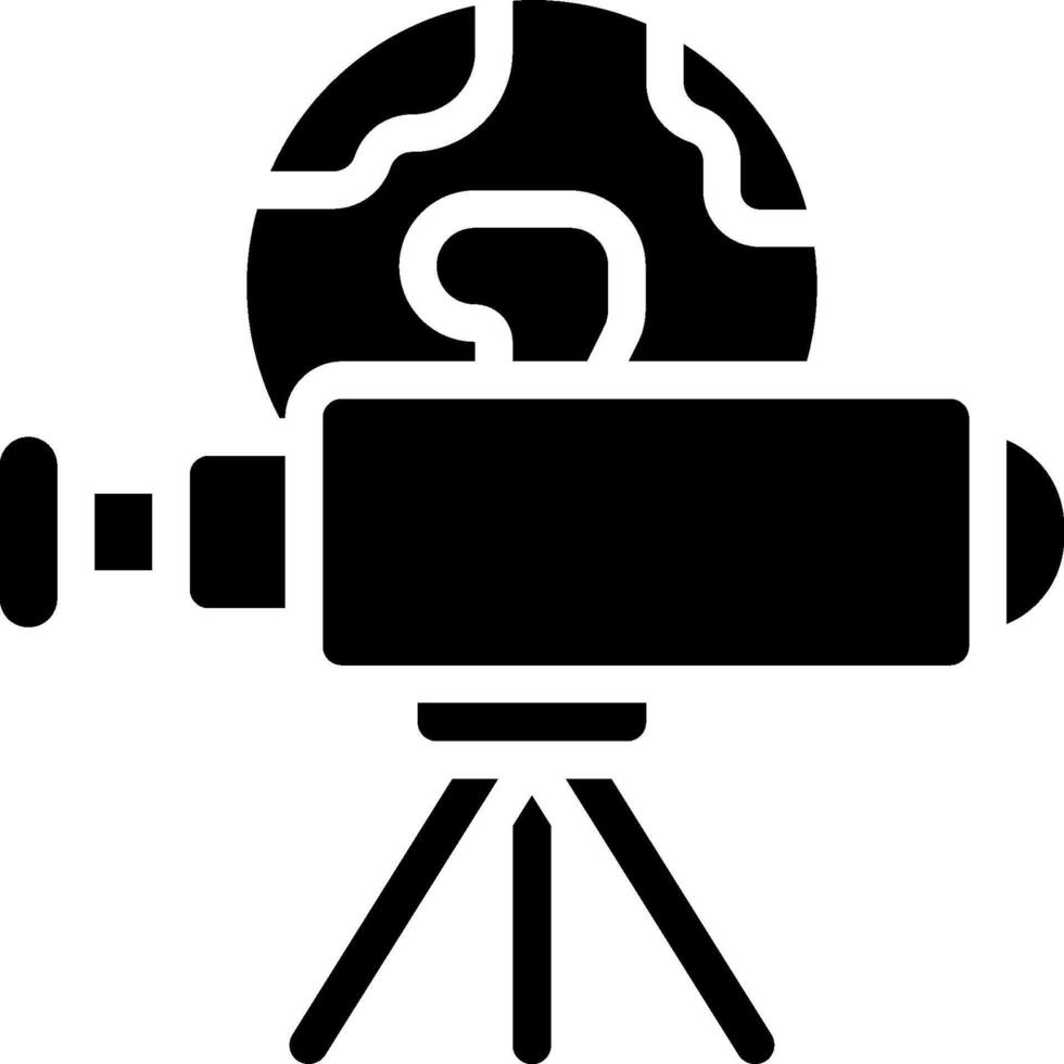 Telescope illustration design vector