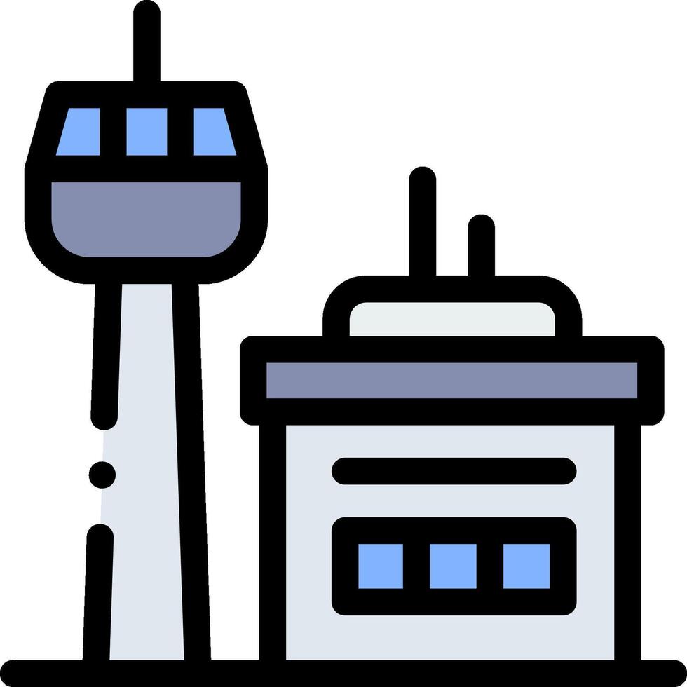 Airport illustration design vector