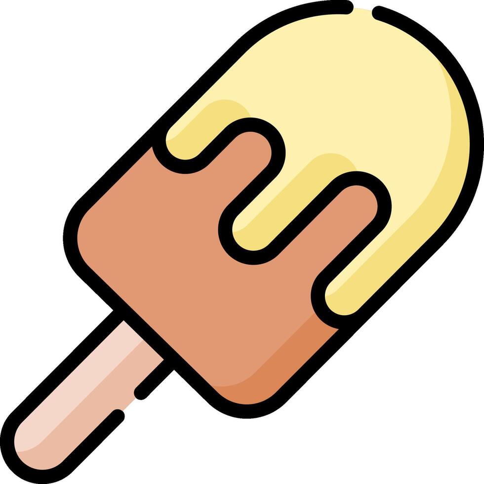 Ice cream popsicle clipart vector