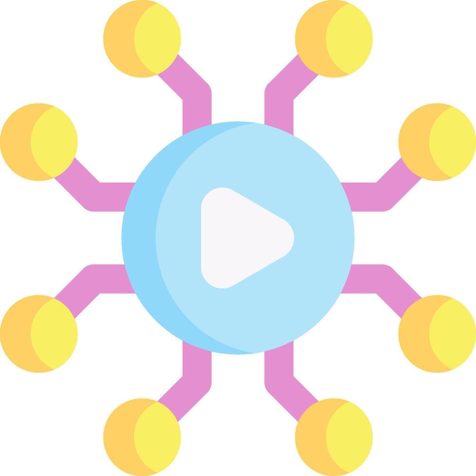 A player with many people around it vector