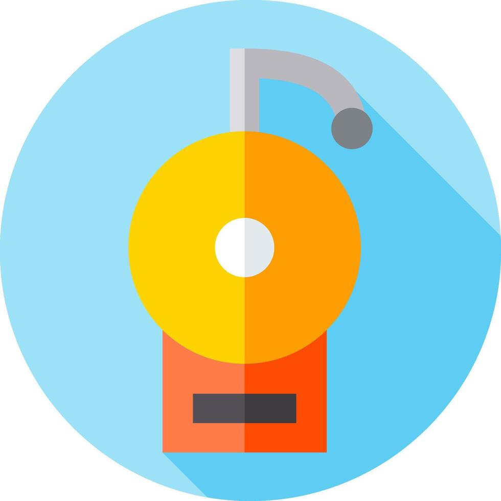 A flat icon of a coffee machine vector