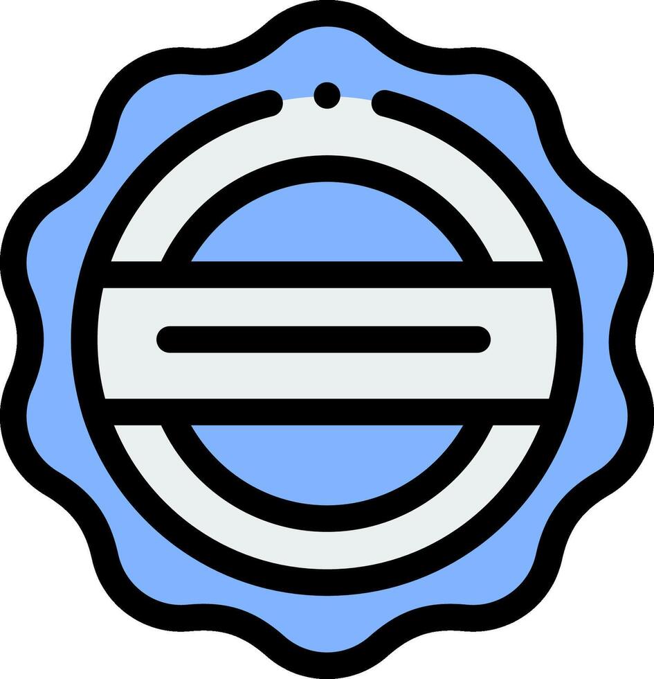 A blue and white circular logo with the letter e vector